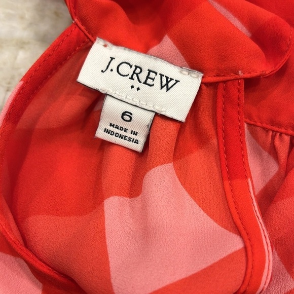 J.Crew Factory‎ Gingham Halter Top | Pink & Red | Size 6 | Excellent - Picture 7 of 8